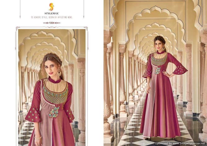 Stylemax Almirah 5 Premium Festive Wear Wholesale Gown Collection
